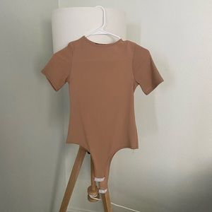 Tan Body Suit